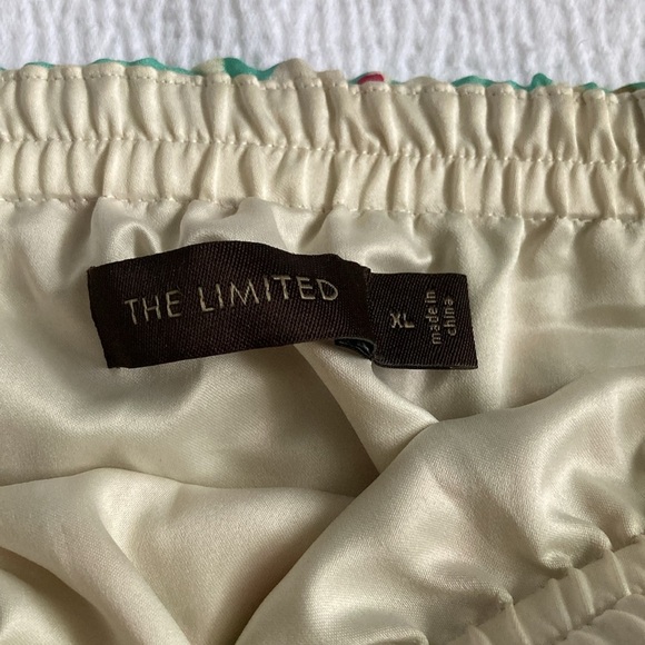 The Limited Cream Satin Skirt - Picture 2 of 3